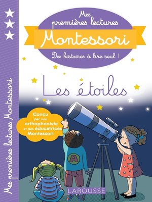 cover image of Mes premières lectures Montessori--Les étoiles